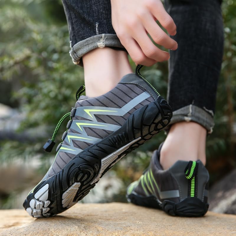 FOGOIN Feldluft Expert Pro Barefoot Shoes for Men and Women, Healthy and Comfortable Barefoot Shoes for Rock and Pure Movement | Healthy and comfortable barefoot shoes for rock & pure movement 37 EU Dgrey