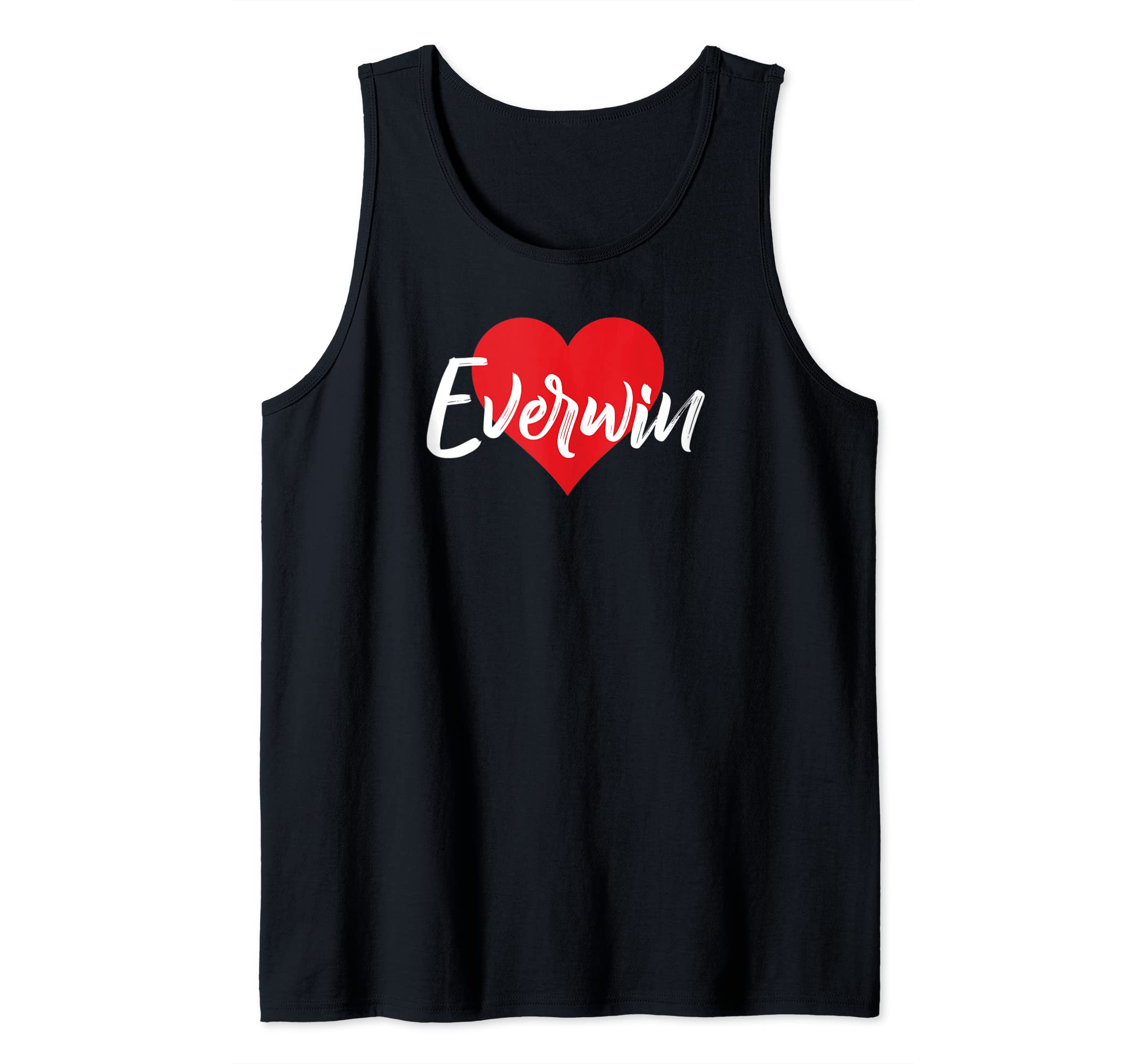 Ich Liebe Everwin Vorname Tshirt Liebe Herz Tank Top