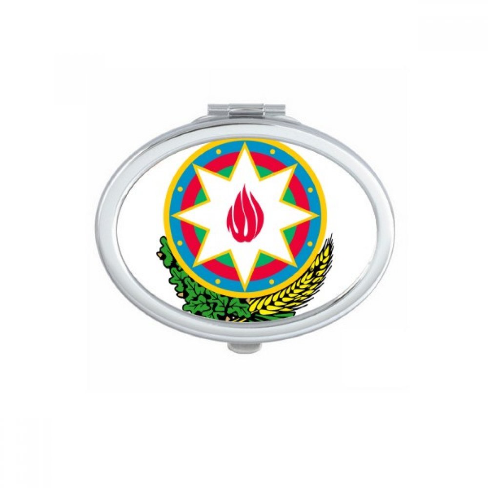 Miroir portable Bakou Azerbaïdjan compact mignon pour sac à main