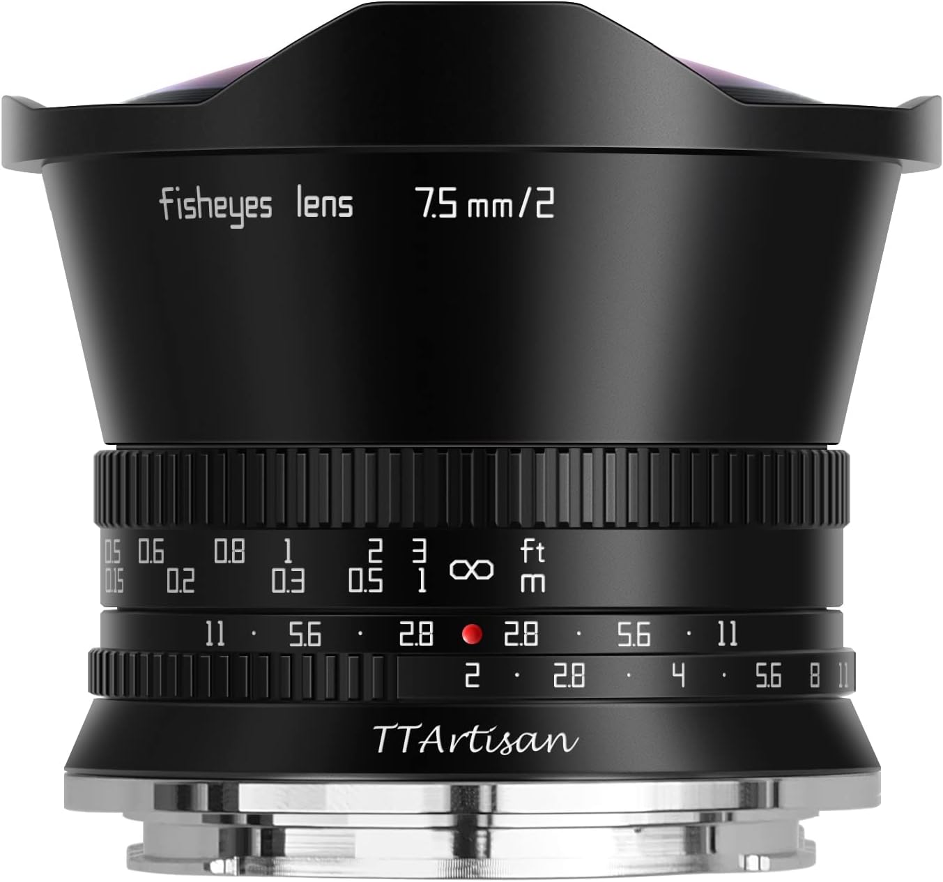 Meike Lente Ojo de pez Circular Ultra Ancha de 7,5 mm f2.8, Lente APS-C Meike Lente Ojo de pez Circular Ultra Ancha de 7,5 mm f2.8, Lente APS-C