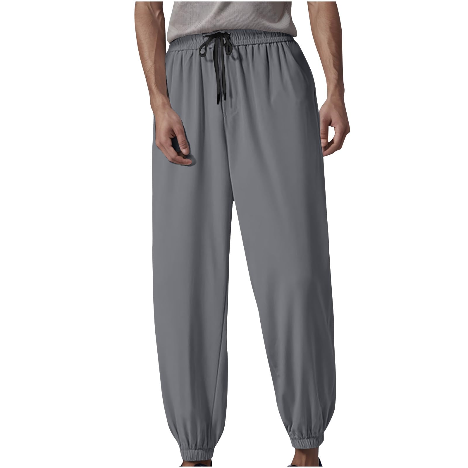 Sweatpants for Men Jogger Pants Big Tall Fashion Athletic Jogging Tapered Pants Drawstring Running Outdoor Joggers