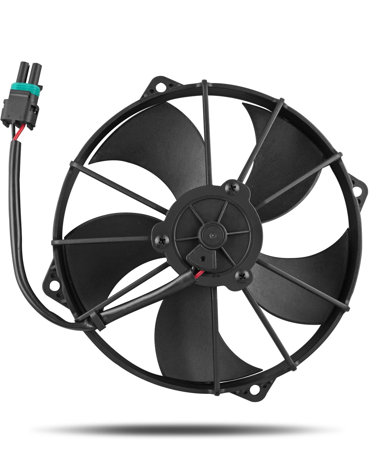 Radiator Cooling Fan Fit for Polaris Sportsman 850 High Lifter 2016-2022 Sportsman 1000 2016-2018 Sportsman XP 1000 2019-2022, Replace 2413007