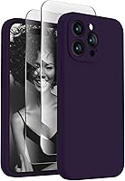Vista 389 de FireNova Designed for iPhone 13 Pro Max Case, Silicone [Camera Protection] Phone Case with [2 Screen Protectors], Soft Anti-Scratch Microfiber Deep