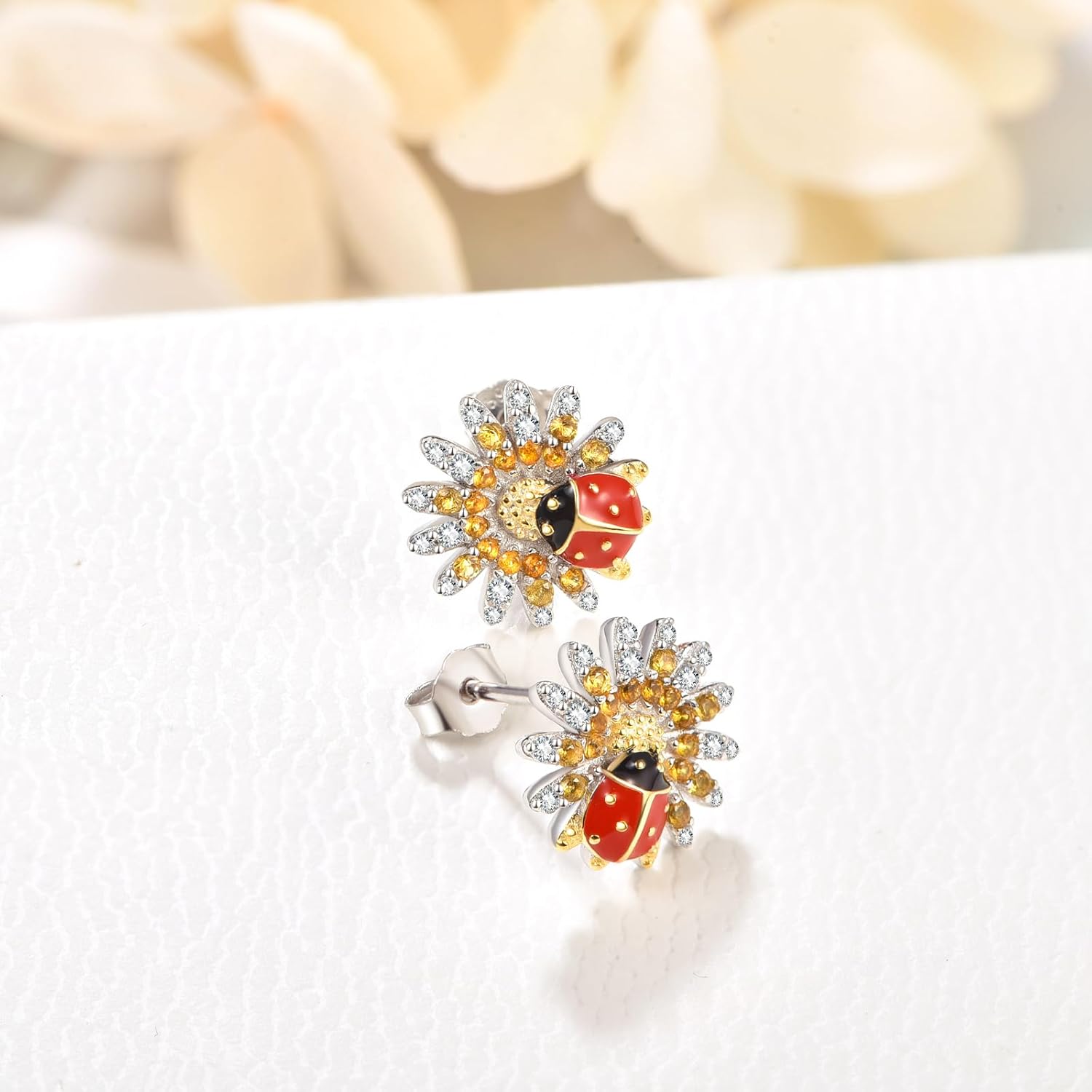 KINGWHYTE Animal Stud Earrings 925 Sterling Silver Axolotl Sloth Elephant Dinosaur Monkey Earring Hypoallergenic Jewelry Birthday Gifts for Women Mom Daughter Animal Lovers