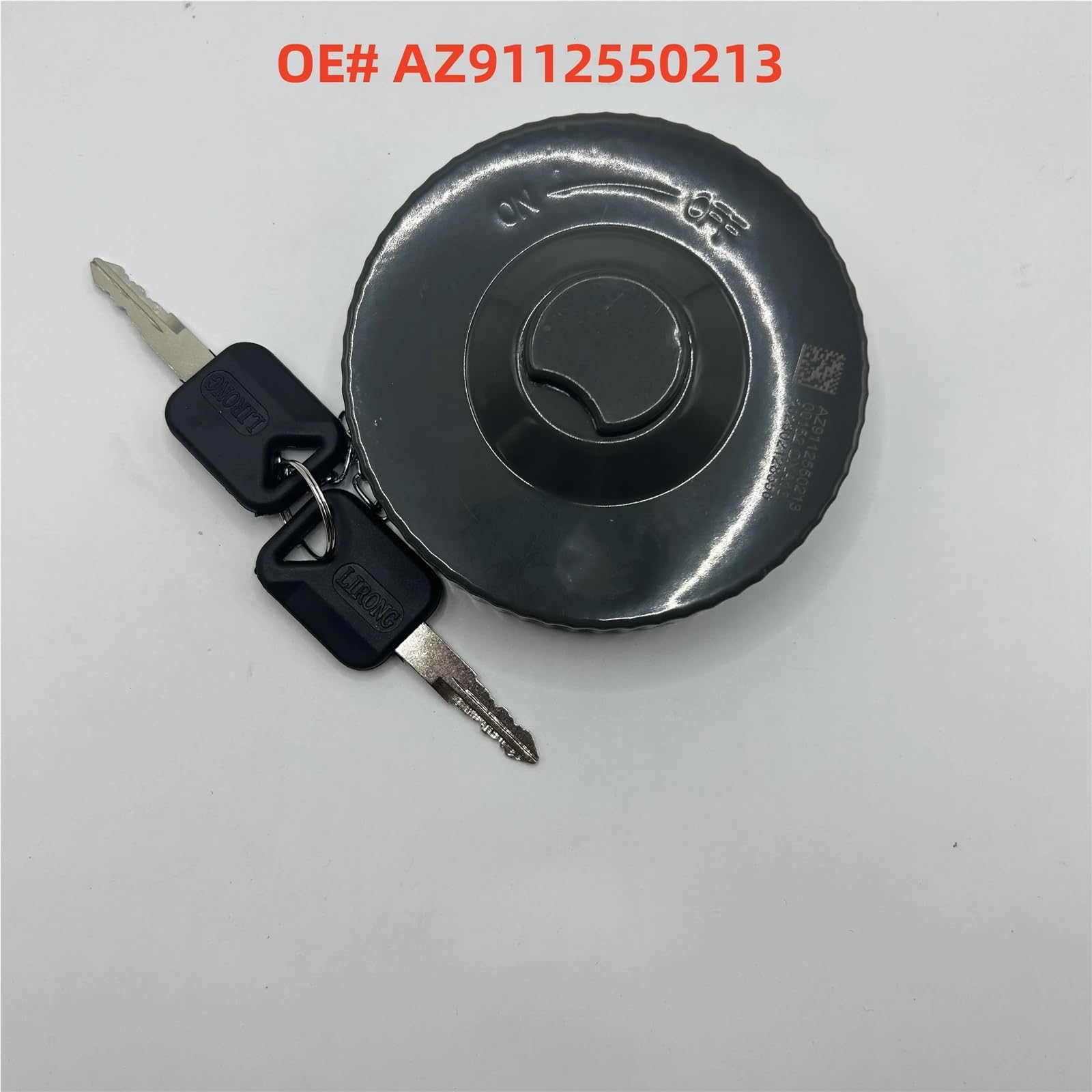 Tapa de depósito Tapa del tanque de aceite con cerradura AZ9112550213, usada para camión pesado 336 380 HOWO T5G T7H SITRAK
