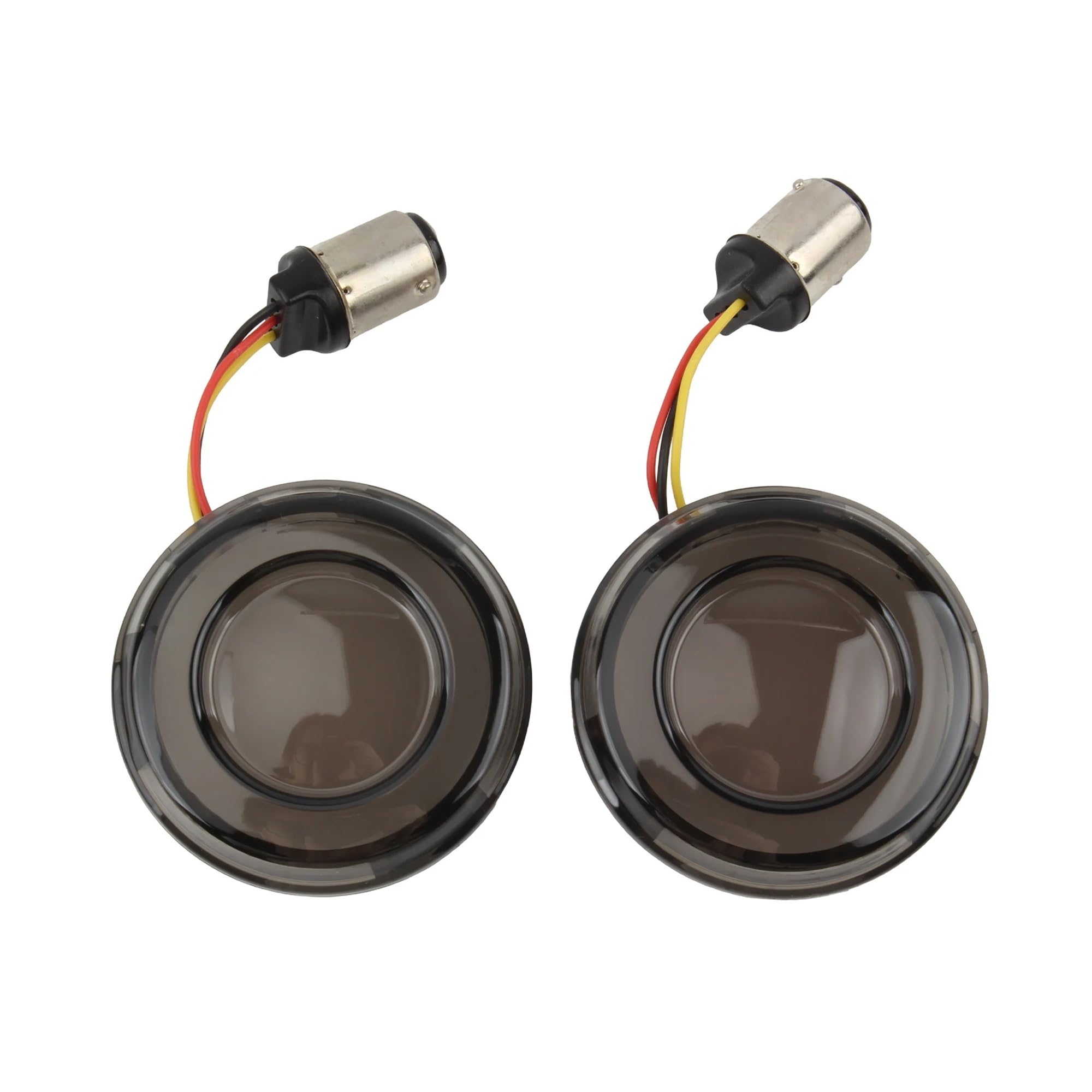 Luces Señal Giro Moto Intermitentes LED para Motocicleta, Estilo 1156/1157, Indicador De Freno para Dyna para Touring Street Glide para Road King Rider FXLRST