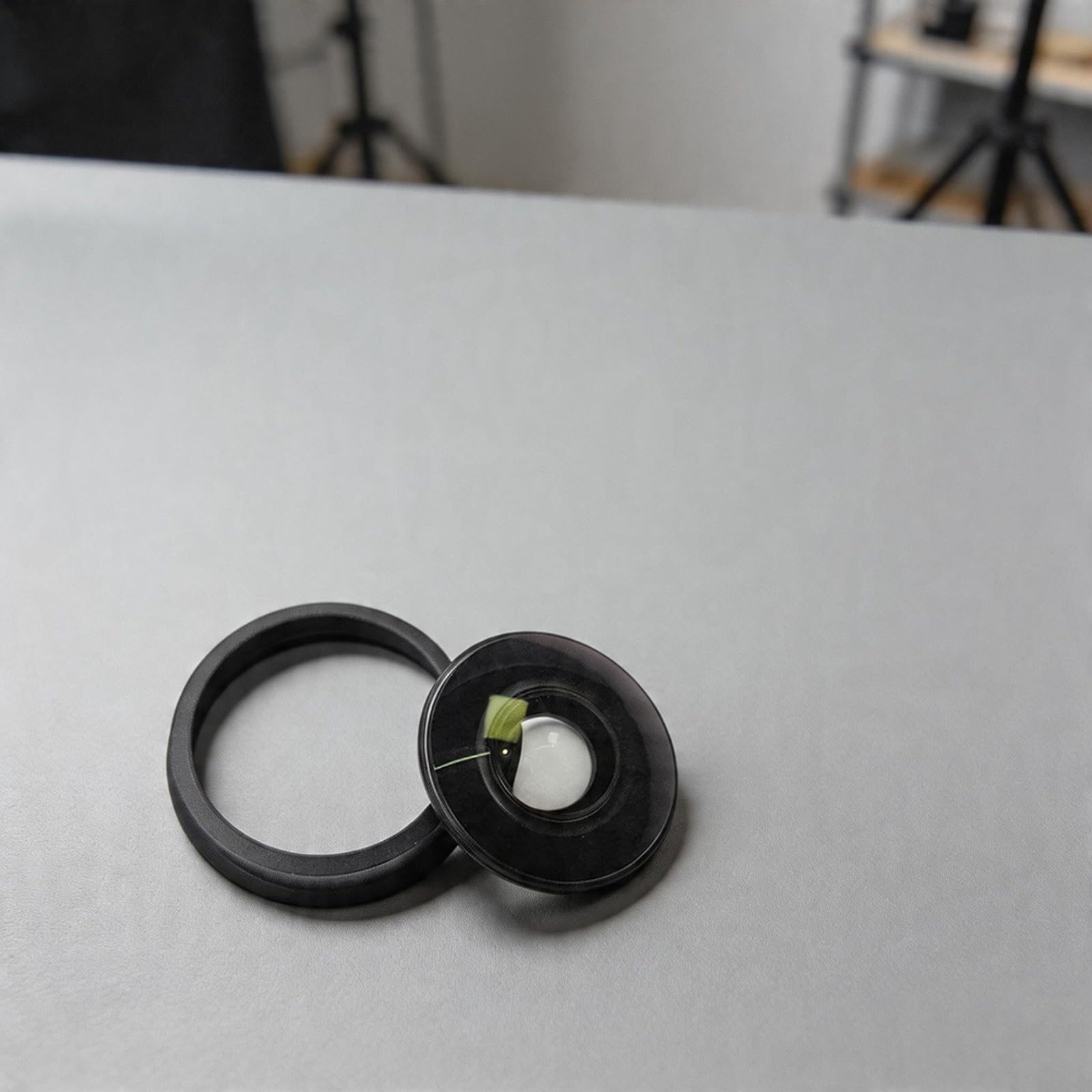 Lente in vetro ottico per action camera Insta360 X3, obiettivo di ricambio di precisione con anello, copertura protettiva compatta da 2,25 cm per riparazione
