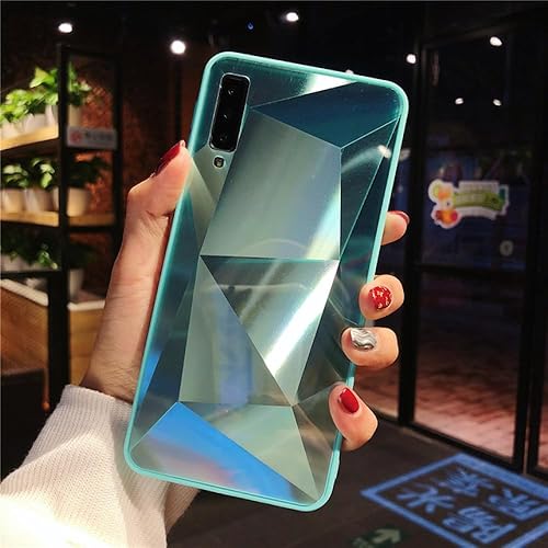 Funda de espejo de diamante con purpurina 3D para Samsung Galaxy A33 A53 A73 A13 A03S A22 A32 A42 A52 A72 A12 S22 Ultra S21 S20 cubierta de TPU