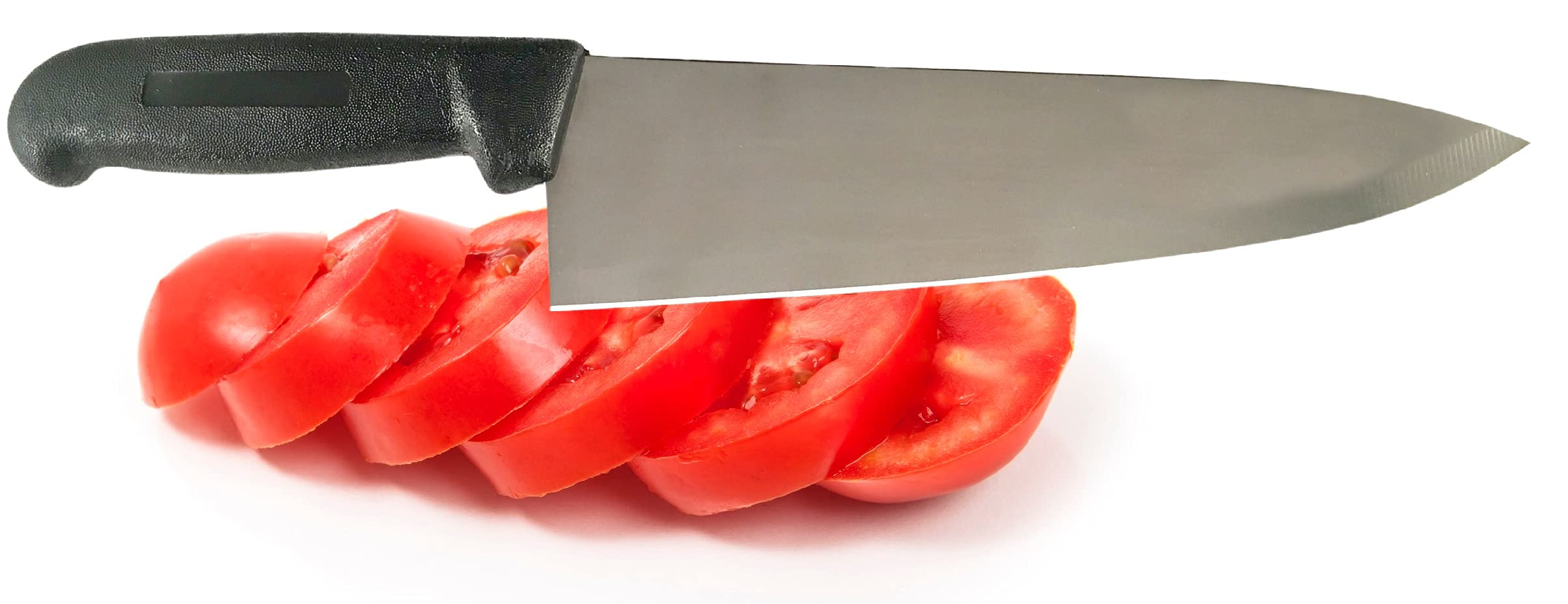 8" Chef Knife Assorted Colors and Packs - Razor Sharp Commercial Kitchen Cutlery - Cook's Knives (Mixed - 1 of Each Color) — Amazon image 2