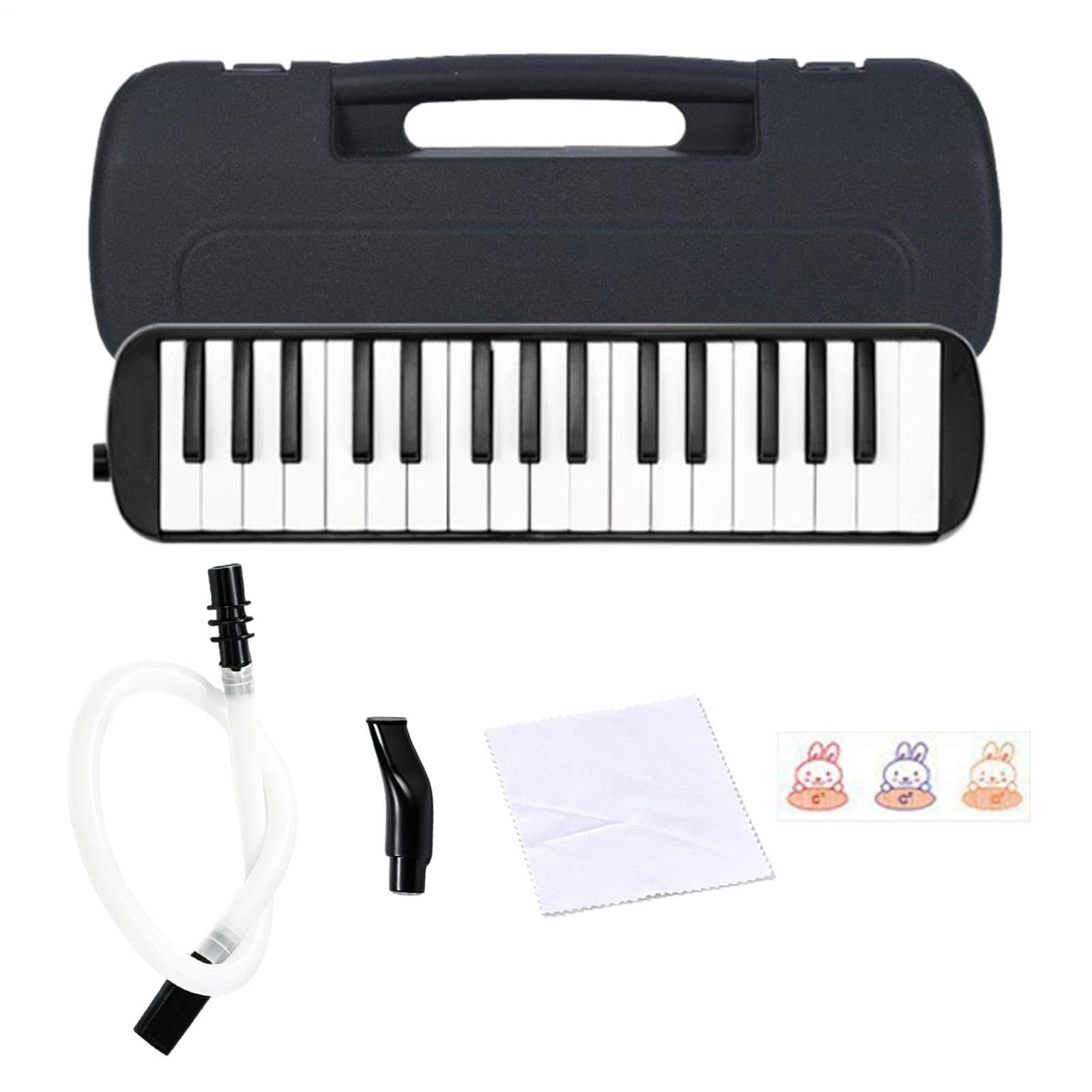 Piano de Aire 32 Teclas Portátil Principiantes Artilugios de Percusión con | Instrumentos Geniales Para Educación Aula Hogar Viajes Adultos Adolescentes Niños