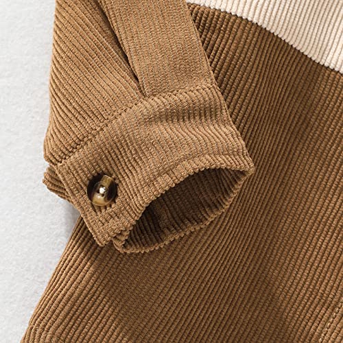 Fleece Jacket Toddlers Sleeve Patchwork T Shirt Coat Tops Clothes With Pocket 4t Boys Coat Winter4