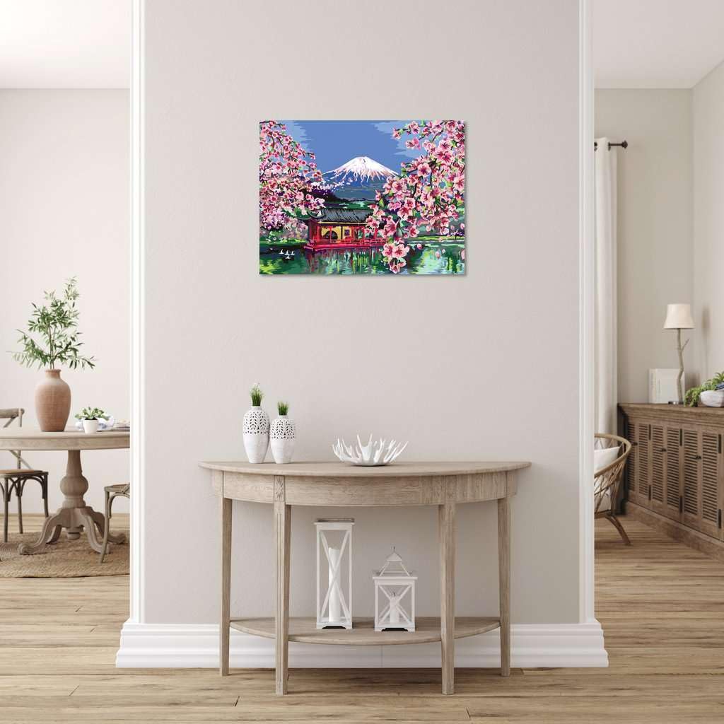 Ravensburger CreArt Poppies Paint By Numbers Kit - 20x20cm, Includes Brush & Paints, For Adults 14+