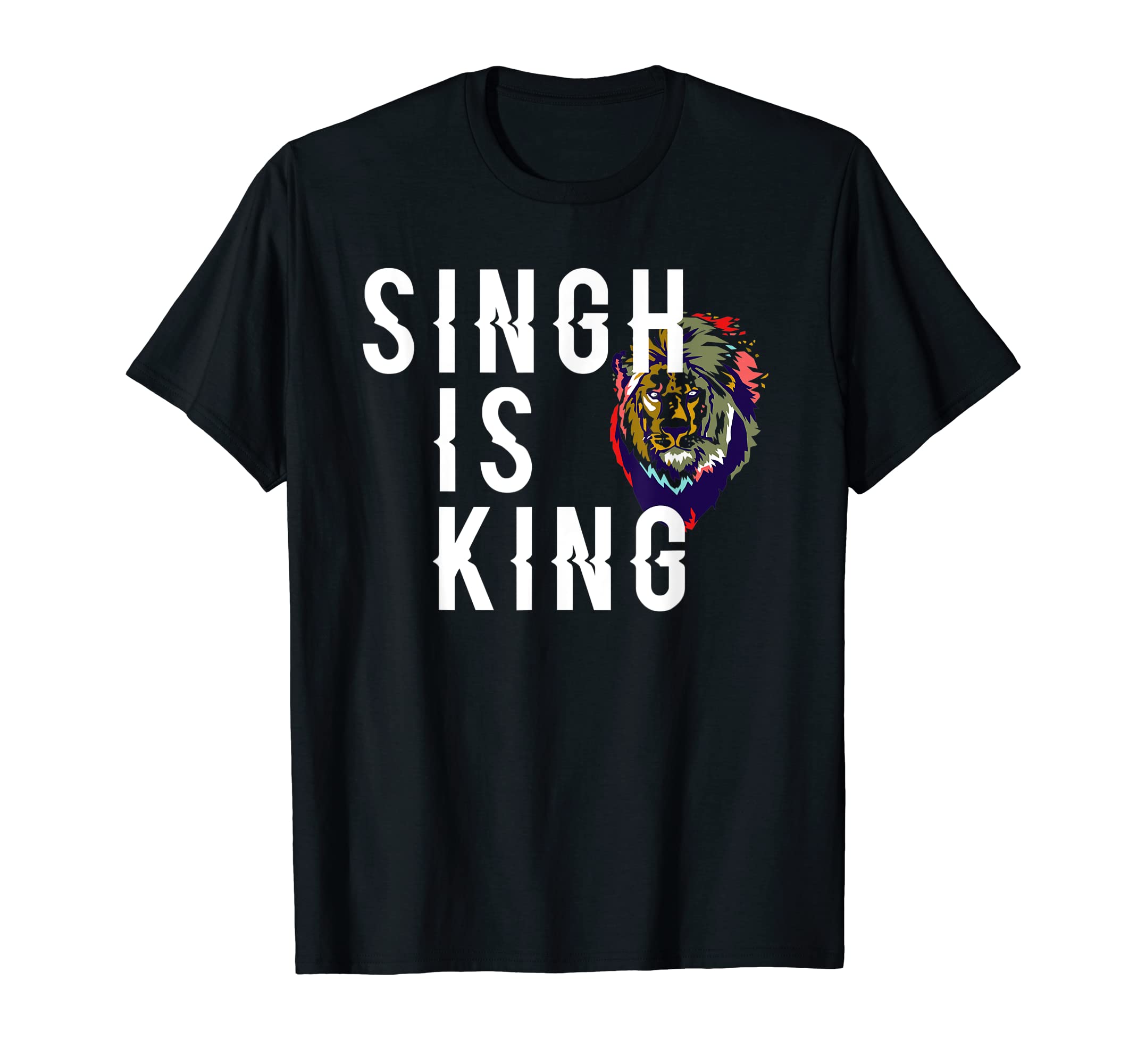 Singh Is King Punjabi Bollywood Quote T-Shirt T-ShirtOEKO-TEX STANDARD 100