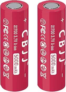 maitoページ Amazon.com: CBJJ 3.7V 21700 Rechargeable Battery Li-i0n Hign