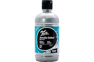 Mont Marte Premium Silver Acrylic Paint Set: Unleash Your Artistic Potential