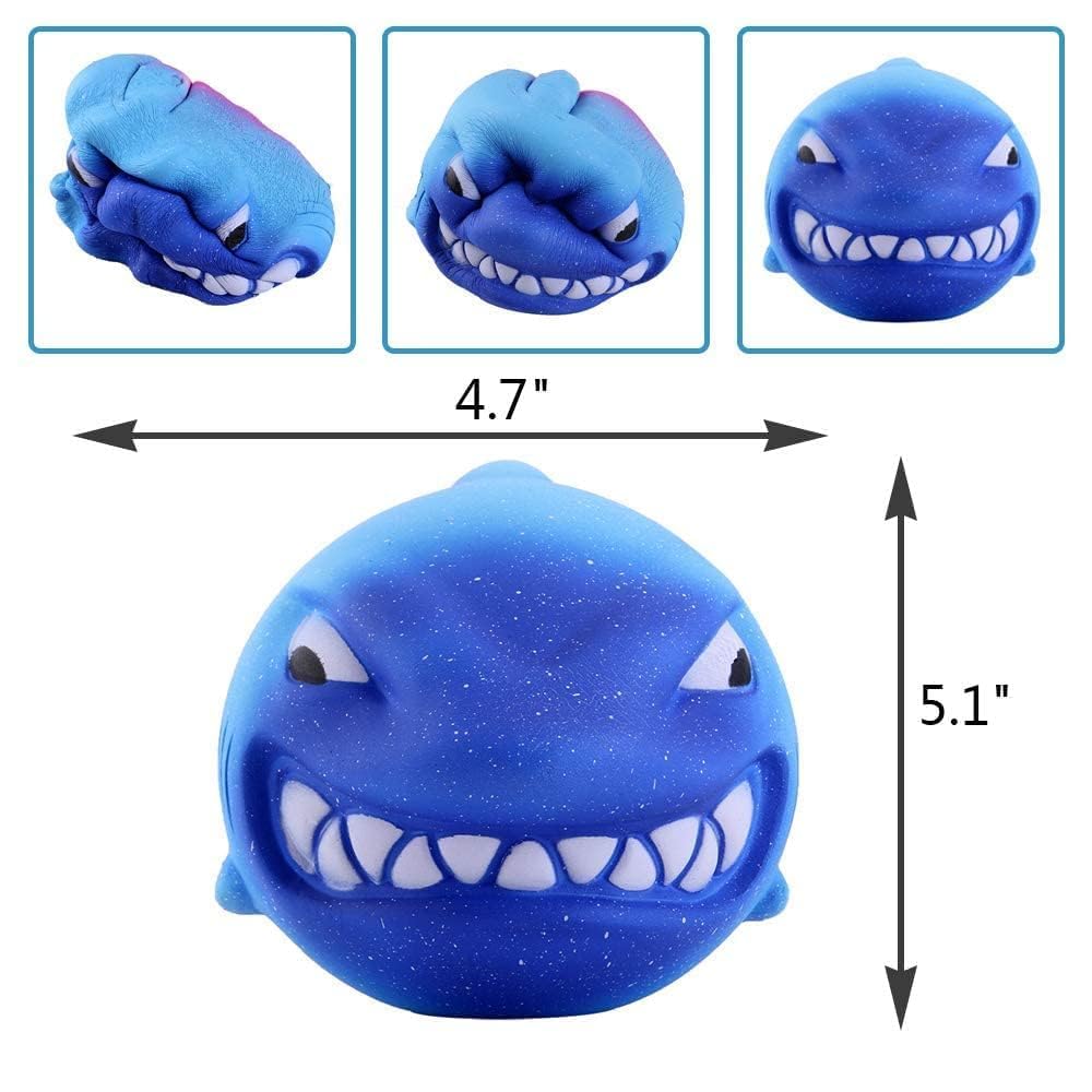Anboor Squishies Shark Galaxy Giant Squishy powolne wschodz?ce zabawki do ?ciskania ?rodek antystresowy Kawaii Sugar pachn?ce Squishies zabawki Prime Gift Collection