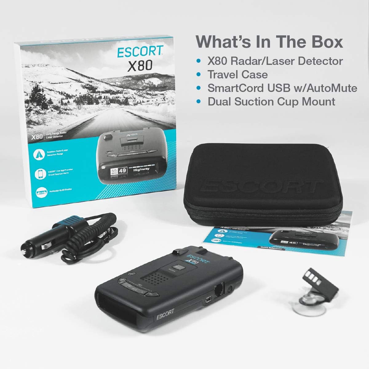 Buy Escort X80 Laser Radar Detector Extreme Long Range Early Alert