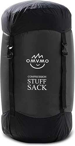 Saco de compresión, 12 L/19 L/32 L/46 L/53 L, resistente al agua, para saco de dormir, antidesgarro, ultraligero, de nylon 400T 20D, bolsa de