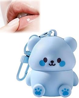 2 in 1 Keychain Bear Lip Balm for Kids, Blueb...