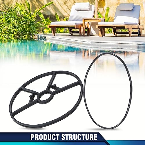 Miniatura 5 de PIT66 Kit de reemplazo de junta tórica y cubierta para araña compatible con Hayward Vari-Flo SPX0714CA SP0714T