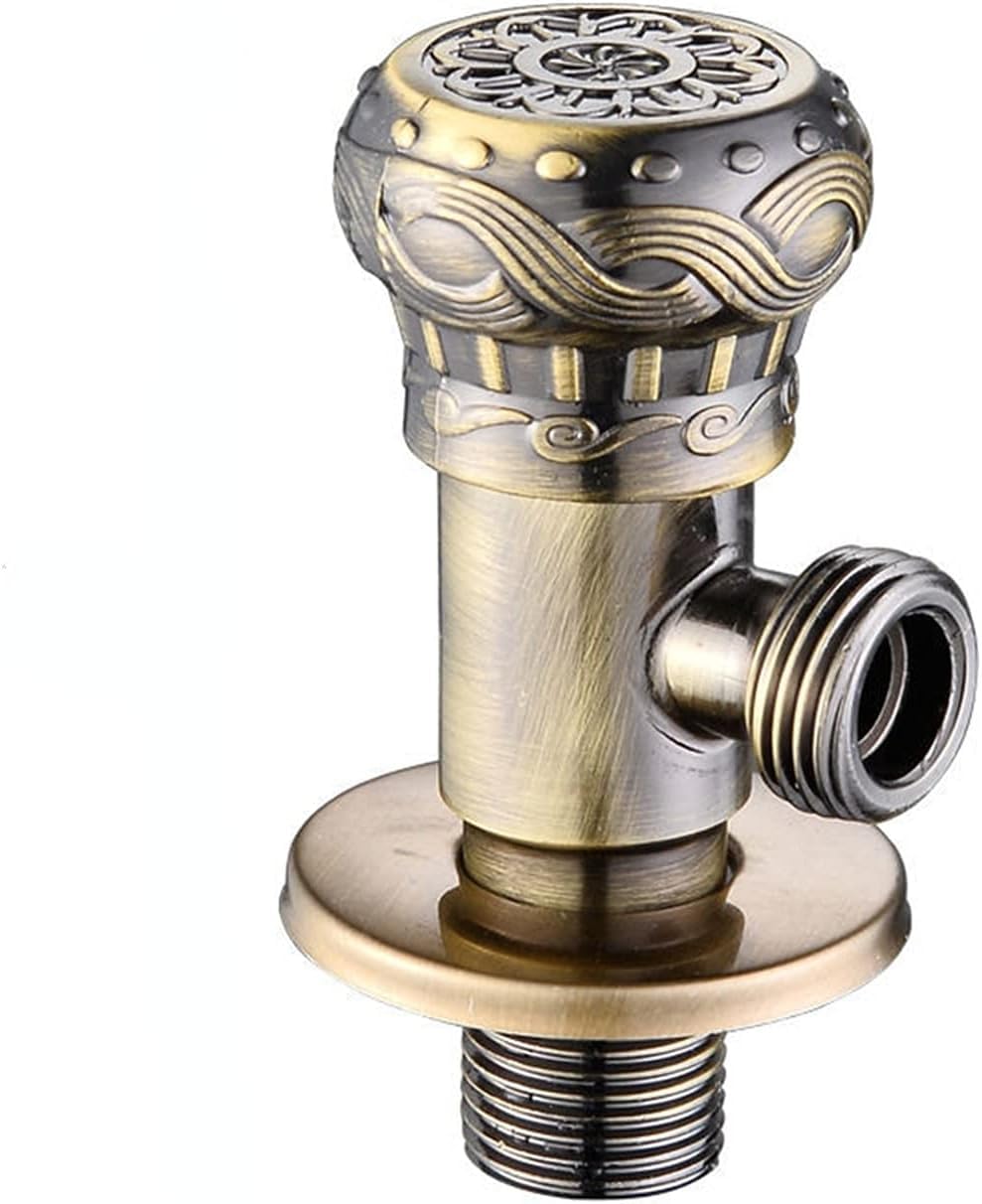 Xazlbiw A Ntique Dragon Carved Garden Faucet Wall Mounted Bathroom Brass Washing Machine Mop Tap Retro Zinc Lloy Outdoor Small Bibcock