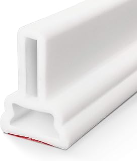 39 Inch Collapsible Threshold Water Dam for Shower Stall,Silicone Shower Barrier Keeps Water Inside Threshold,Bathroom Water Stopper,Flood Shower Barrier,Dry And Wet Separation