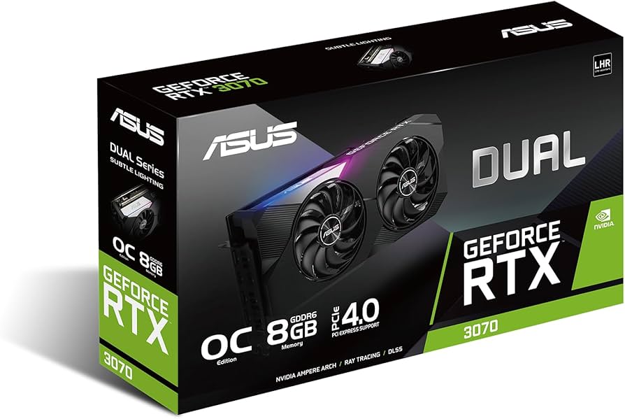 ASUS NVIDIA GeForce RTX 3070 8GB GDDR6 Graphics Card : Amazon.ca