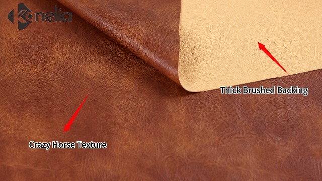 Amazon.com: Faux Leather Fabric, 1.0mm Thicken Soft Upholstery