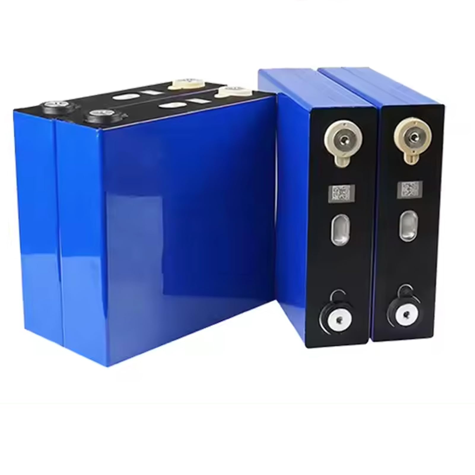 Generico Lifepo4 Battery 105AH 12V 24V Grade A Batteries Pland Stock Battery 3500Cycles Lifepo4 Prismatic CellsFor Solar Cells (4PCS-105Ah)