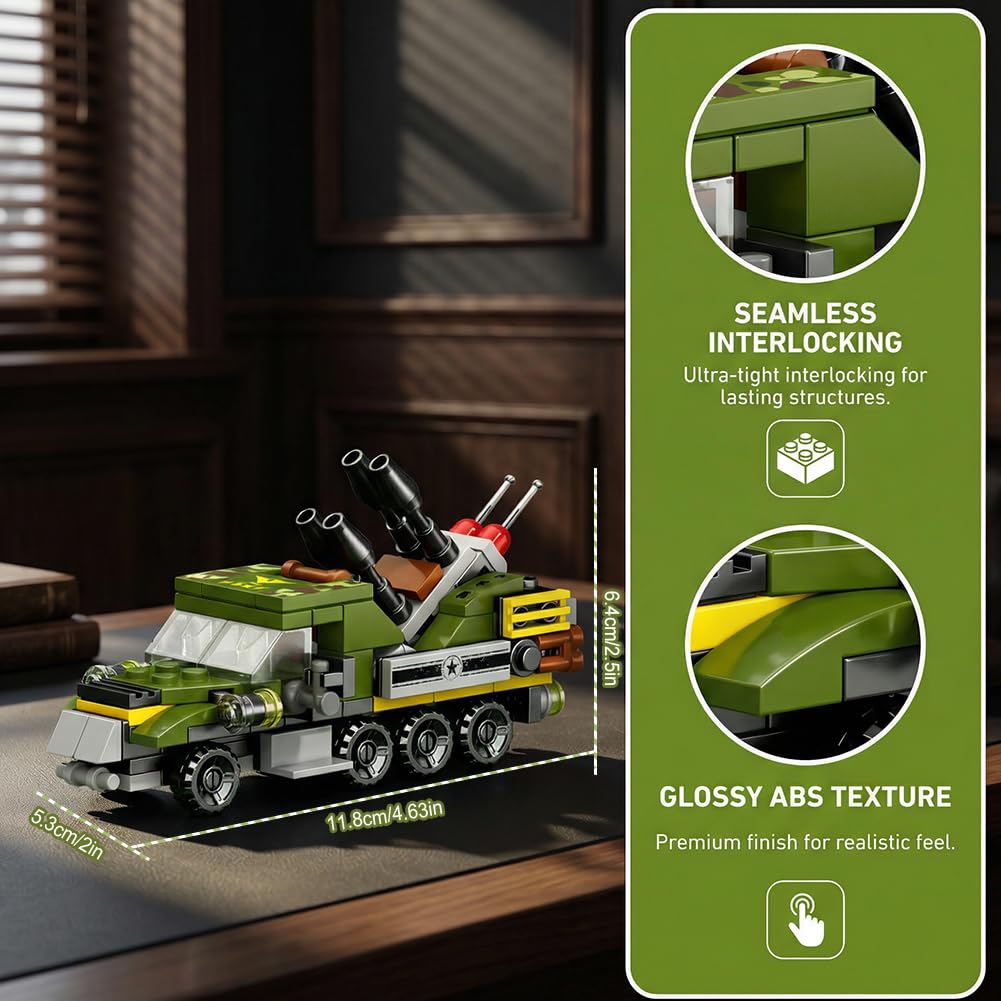 Cars Building Blocks,Mini Building Block Toy - Image 2