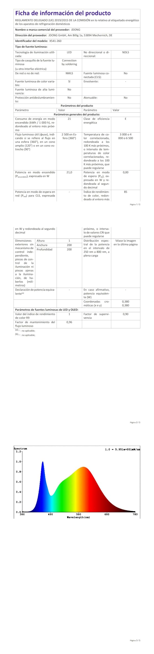 JDONG Plafoniera a led con telecomando e app dimmerabile 24W Bluetooth Ø30CM