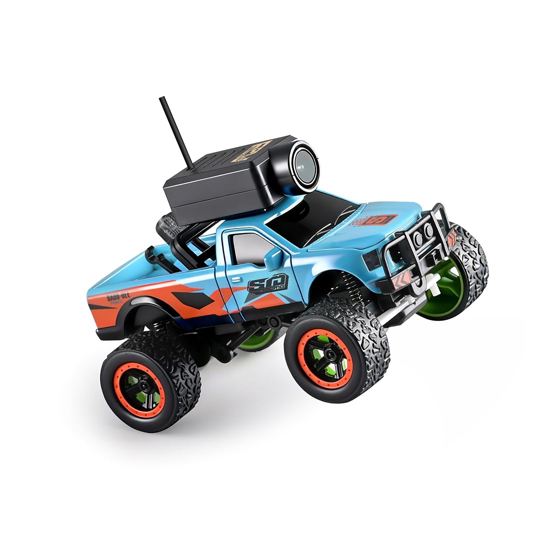 WL 1/64 échelle APP Auto-Pairing FPV Mini RC Camion modèle avec caméra WiFi (télécommande incluse/RTR/)