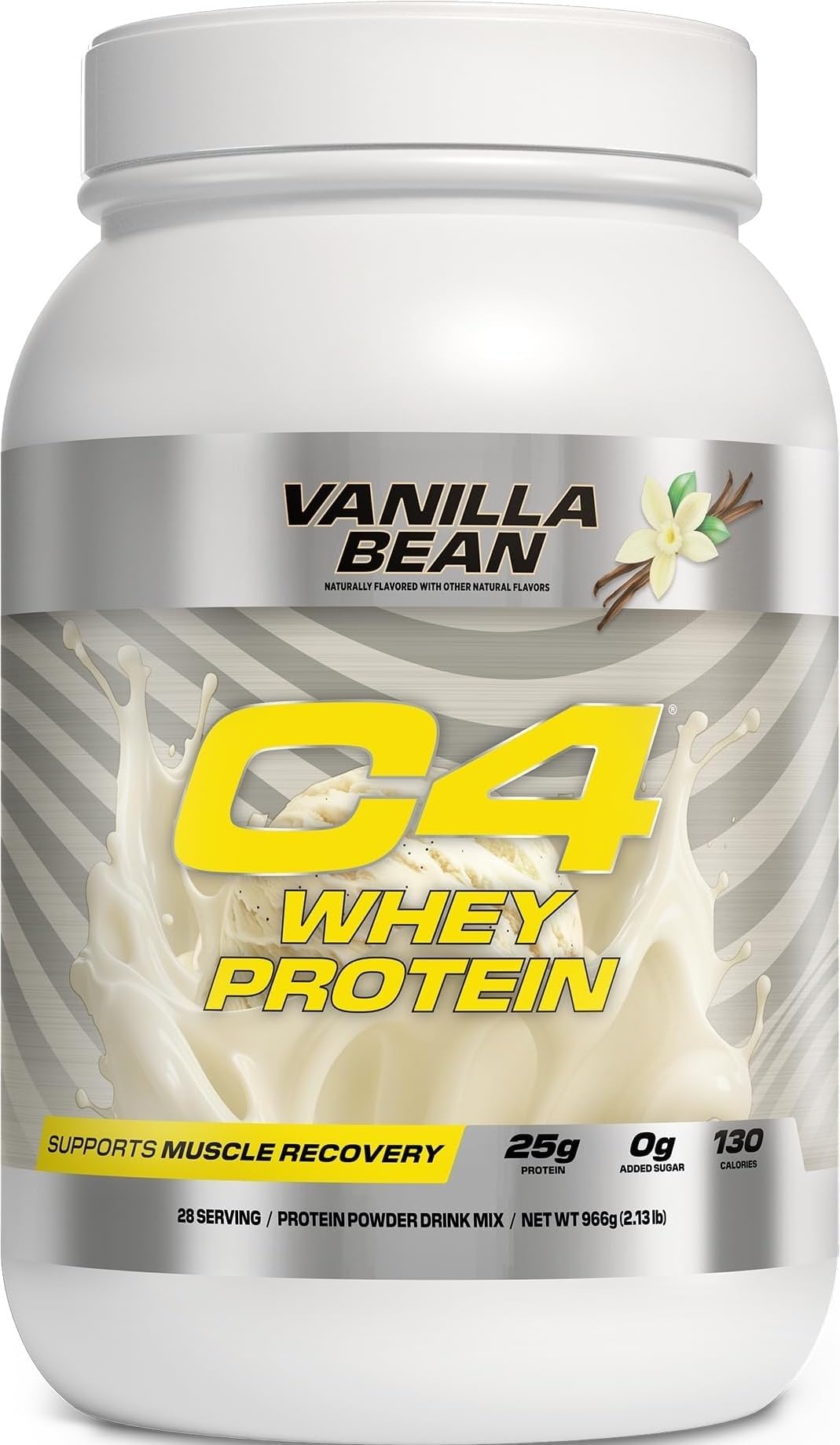 C4 Whey Protein Powder, 25g of Protein for Muscle Recover, 28 Servings