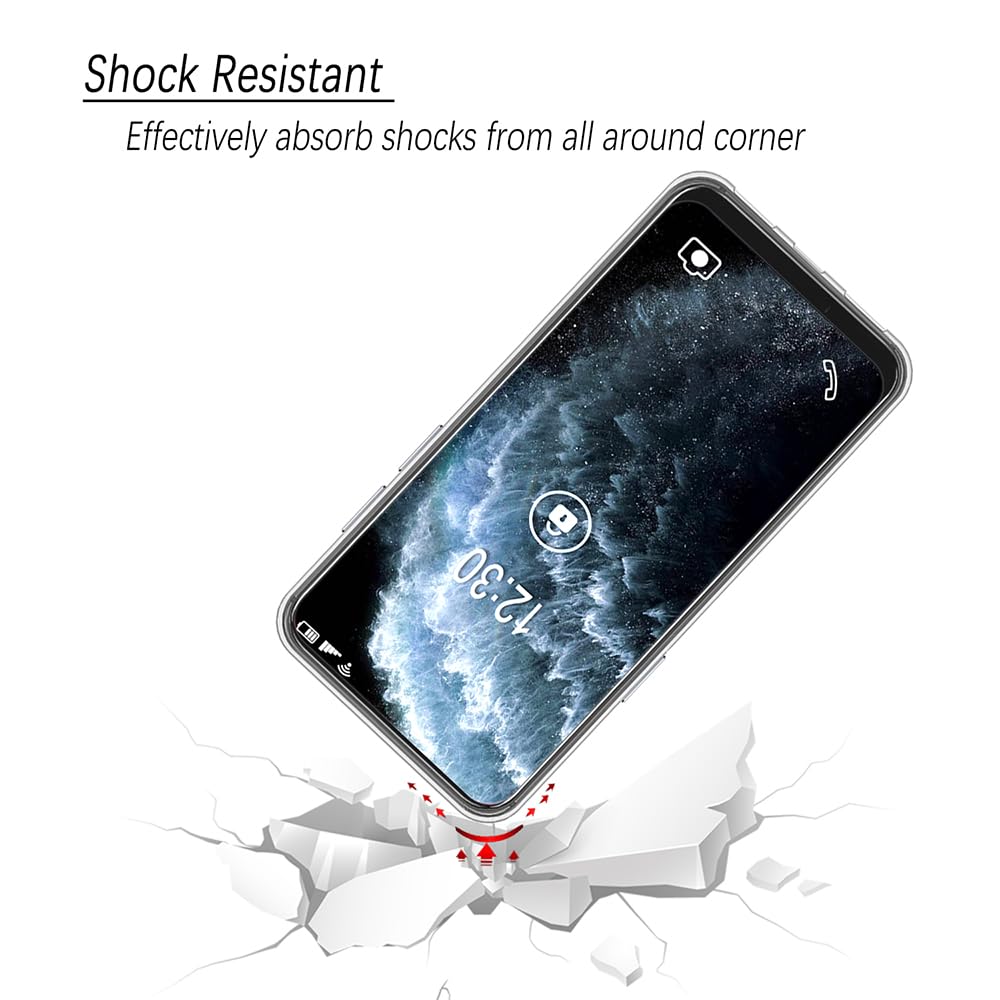 Custodia Cover Trasparente In Silicone Morbido Per Wiko Y80, Antiurto E Flessibile