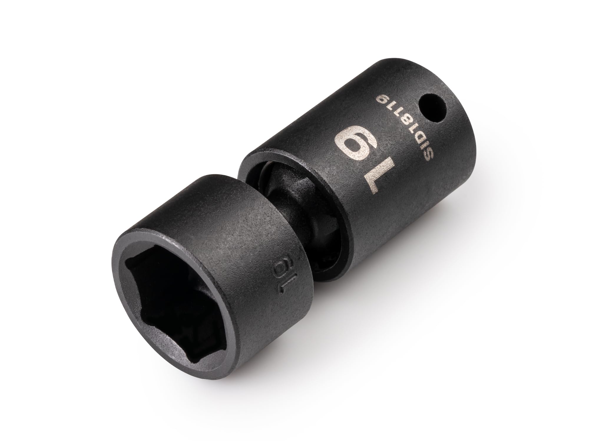 TEKTON 3/8" Drive x 19mm 6-Point Universal Joint Impact Socket | SID18119