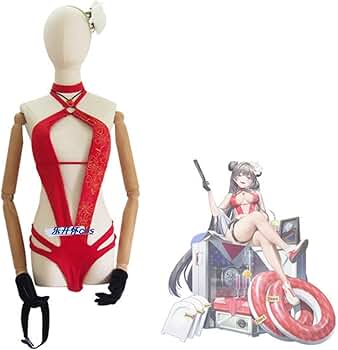 NIKKE バイパー水着　コスプレ(ウィッグ付き)勝利の女神 ニケ Amazon.co.jp: [DOKITOKI] バイパー 水着 コスプレ 衣装+