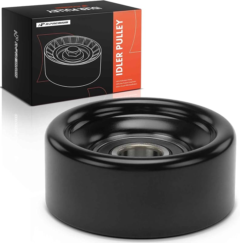 Polia guia da correia A-Premium para Acura, Audi, BMW, Chevrolet, Ford, GMC e Honda – 1 unidade