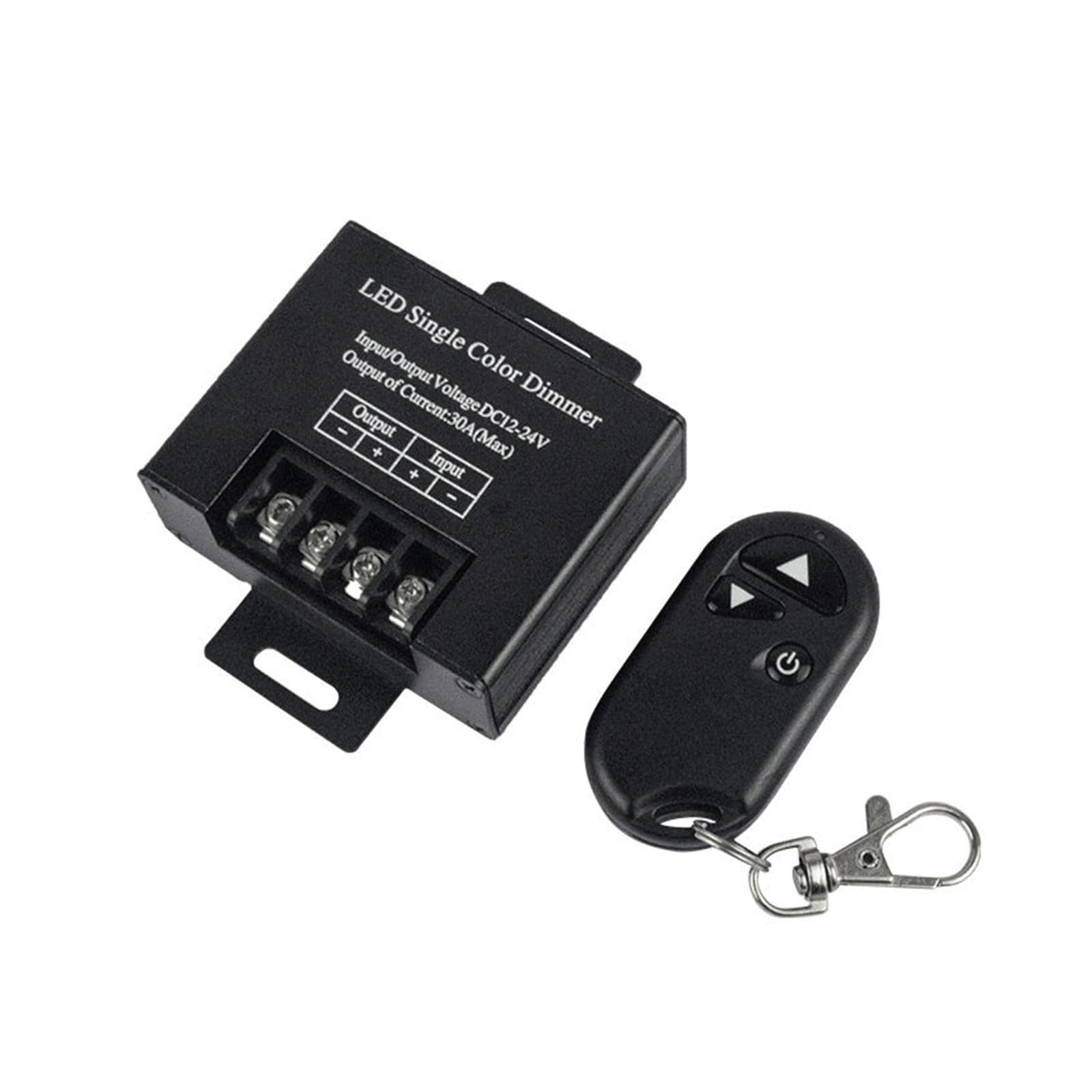 Variateur tactile LED monochrome 12V 24V 8A avec télécommande à 3 canaux