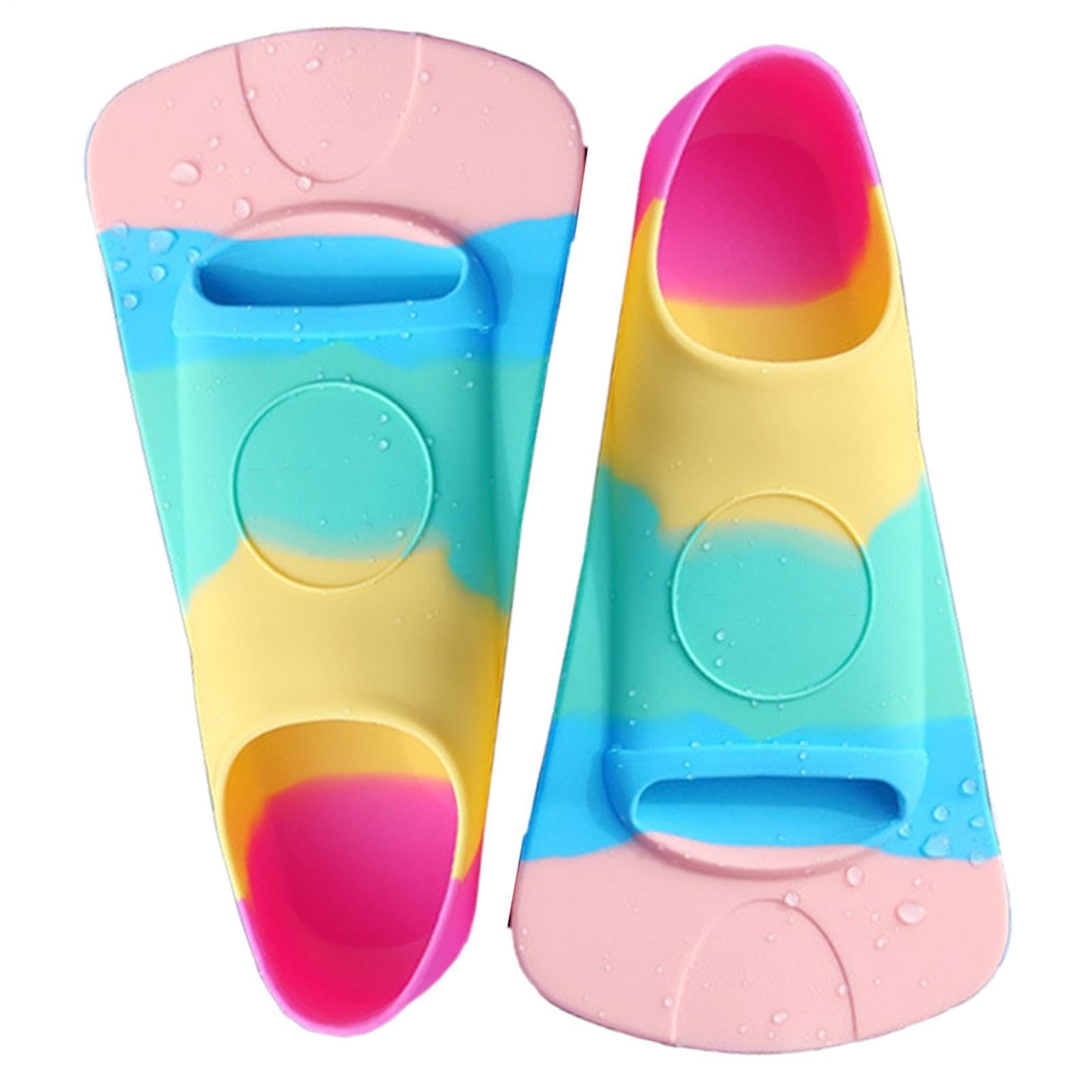 Pinne per bambini che nuotano, pinne per nuoti Pinne da bagno in silicone | Attrezzature per immersioni e snorkeling, forniture di immersioni professionali per Capodanno cinese