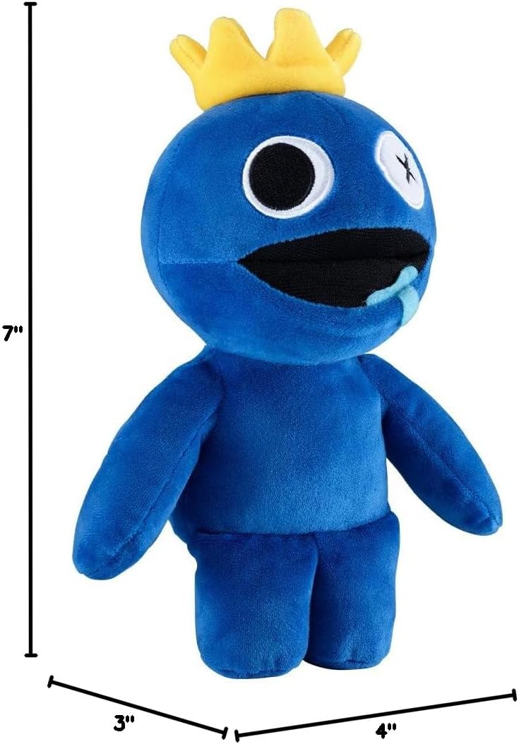 Rainbow Friends - Collectible Plushies Complete Set (Three 8" Plushies, Series 1)