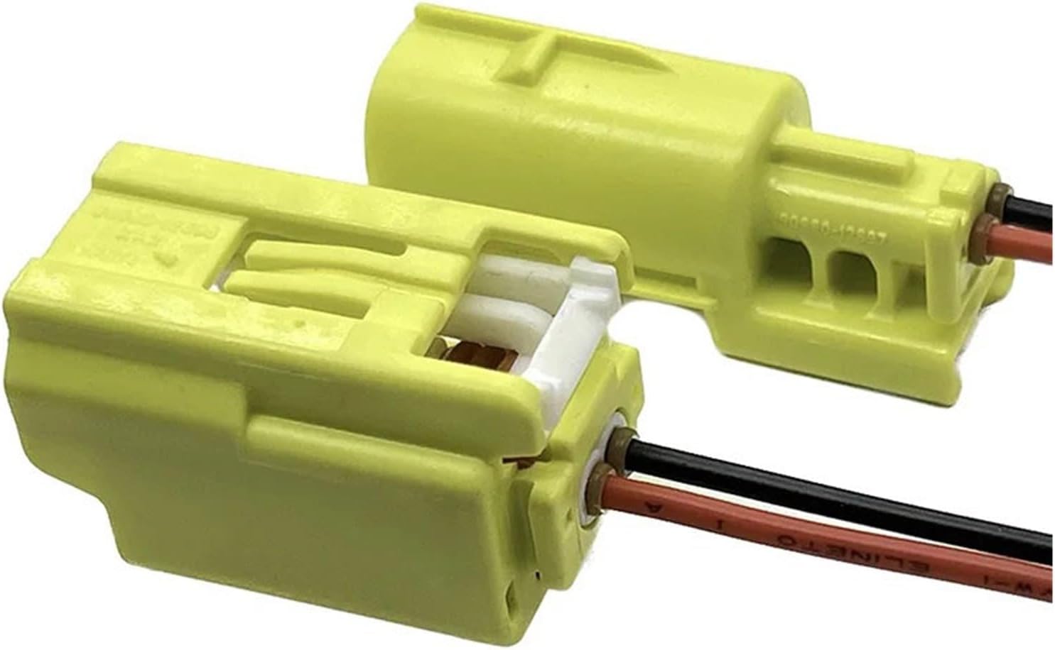 1 Set 2 Pin Car Electrical Cable Connectors Female Wire Harness Plug 7C83-0651-70 90980-12698 7283-0651-70(2Pin Female,20 Pcs)