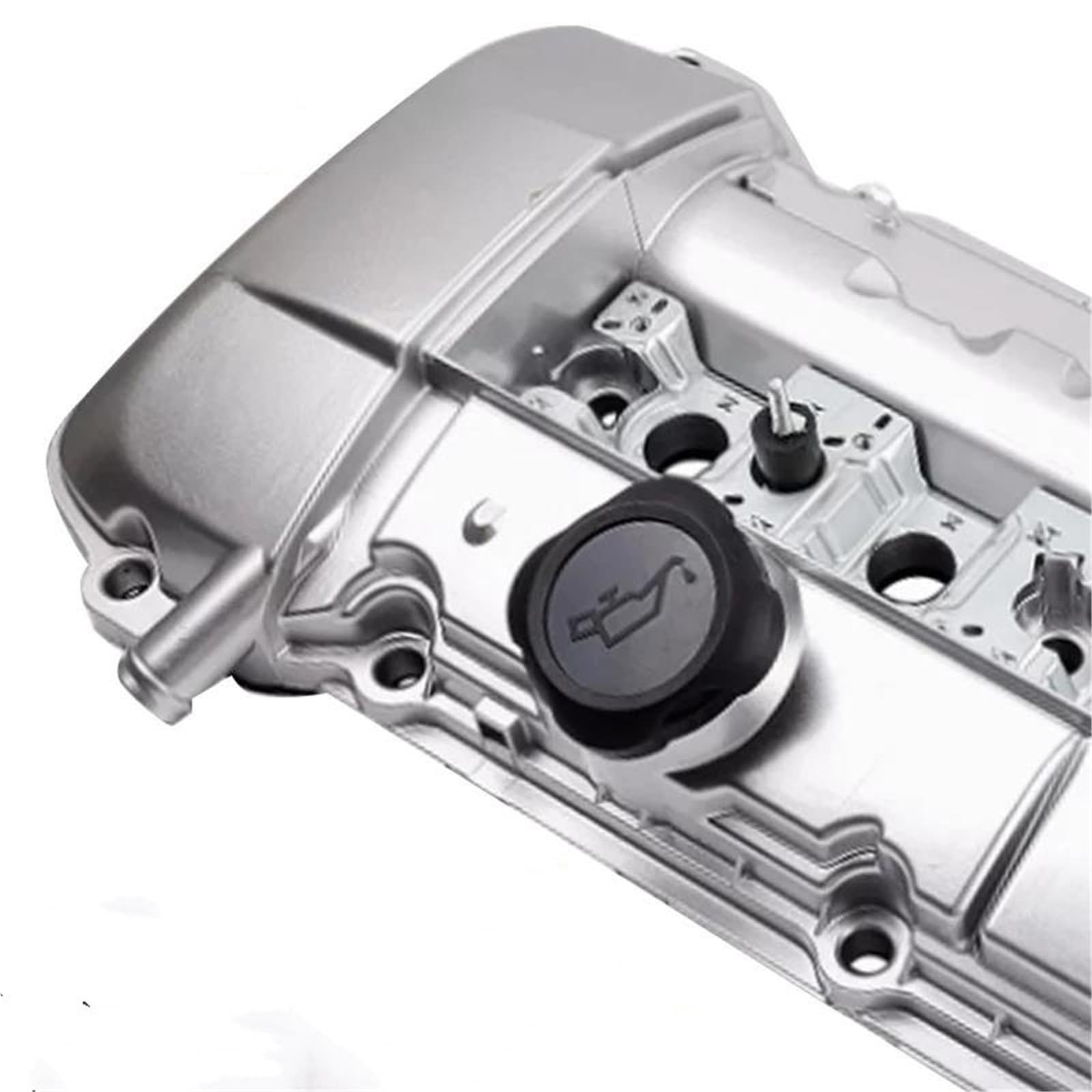 Coperchio valvola auto Coperchio Valvola In Alluminio Con Guarnizione Per BMW Per M54 Per M52 E39 E46 525i 528i 325i 328i 330i X5 Z3 2.5L .8L 3.0L Bilanciere Punterie Valvola Motore