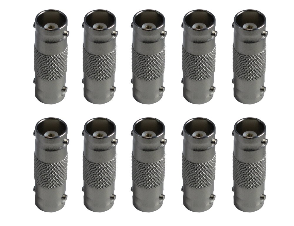 SewellBNC Female to Female Coupler Adapter, 10 Pack