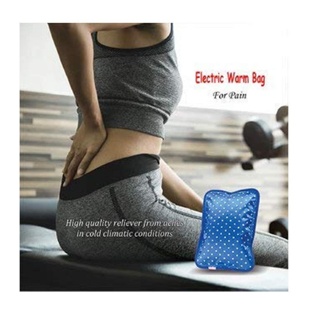 DEBIRE Hot Water Bag Electric Heating Pads for Body Pain Relief - Multicolored and Design (1) 2