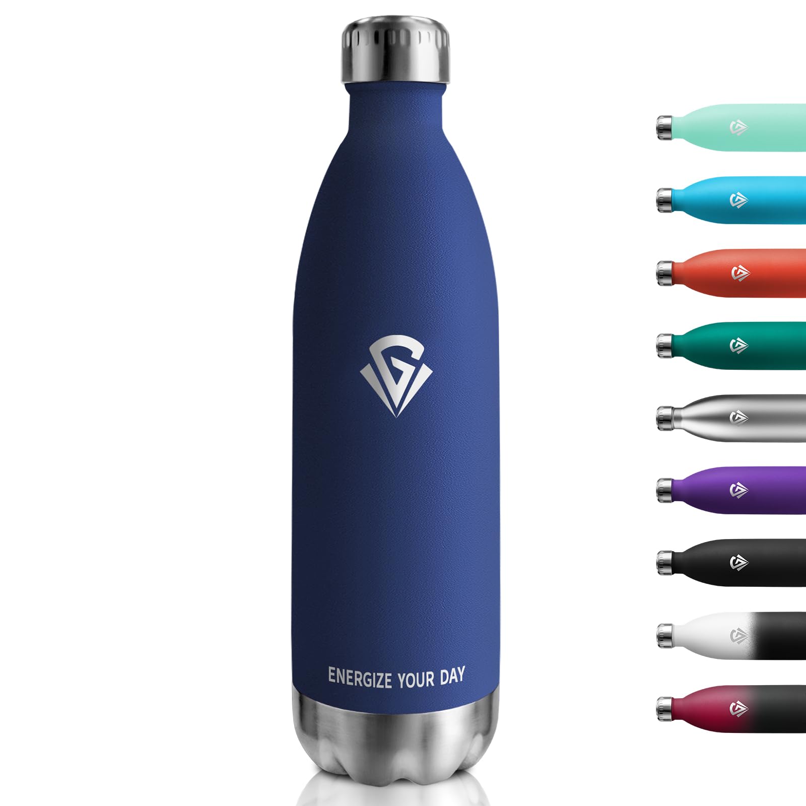 Termo De Acero Inoxidable 1.5 L, Aislamiento Doble Pared, Mantiene Frío/calor 24h, Ideal Camping