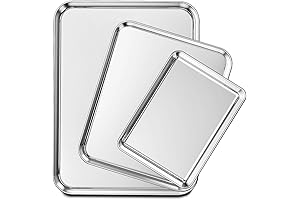 Wildone Non Toxic Bakeware: Baking Sheet Set for Healthier Meals