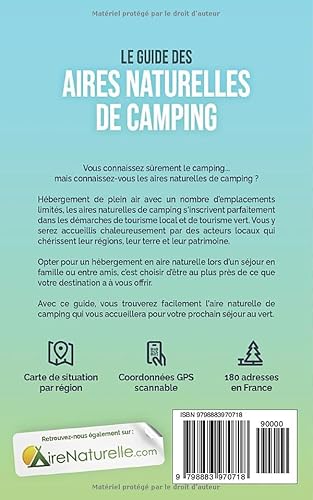Guide des aires naturelles de camping: Pour des escapades authentiques dans les plus belles régions de France - imagen 2