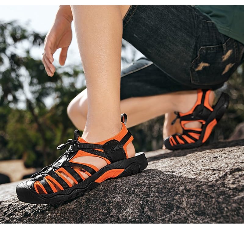 Men Sandals Design Breathable Casual Shoes Men Soft Bottom Outdoor Beach Sandals2
