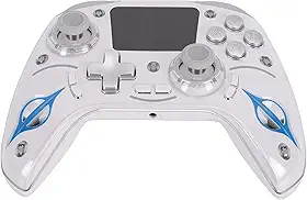 Zopsc Controlador Sem Fio para PC, Controlador de Jogo Com Joystick e Gatilho de Efeito Hall, Botões Personalizáveis ​​de Iluminação RGB, Bateria de 1200mAh de Jogos 2.4G para PC Game Hall