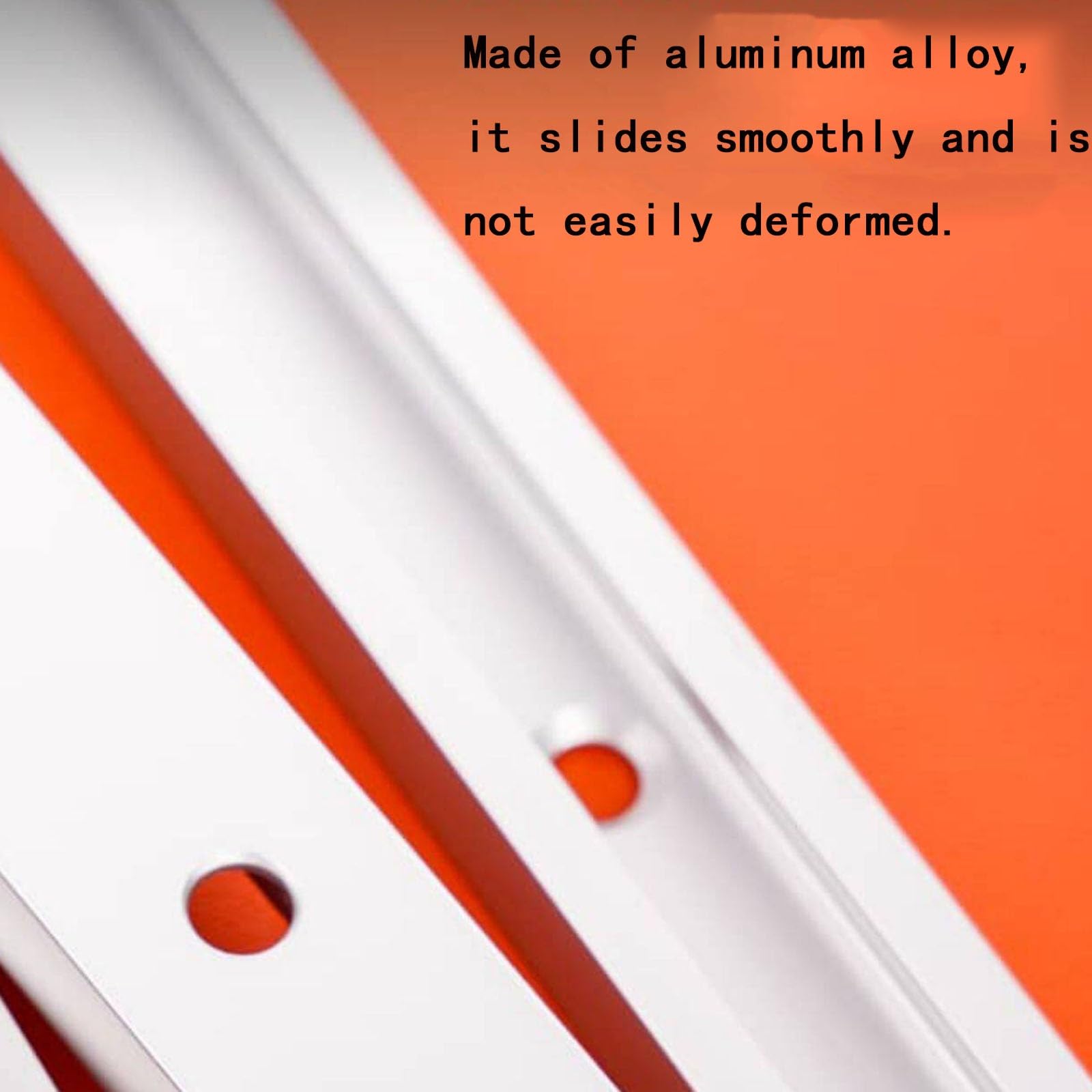 Rowki T do obróbki drewna, prowadnice T ze stopu aluminium z wkrętami samogwintującymi, używane do wykonywania osprzętu i oprzyrządowania(48.1inch)